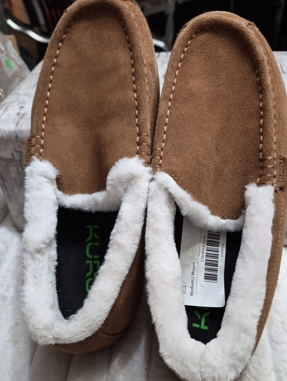 Kuru Loft Men's Sz 9.5 M Orthopedic Slippers Shoes